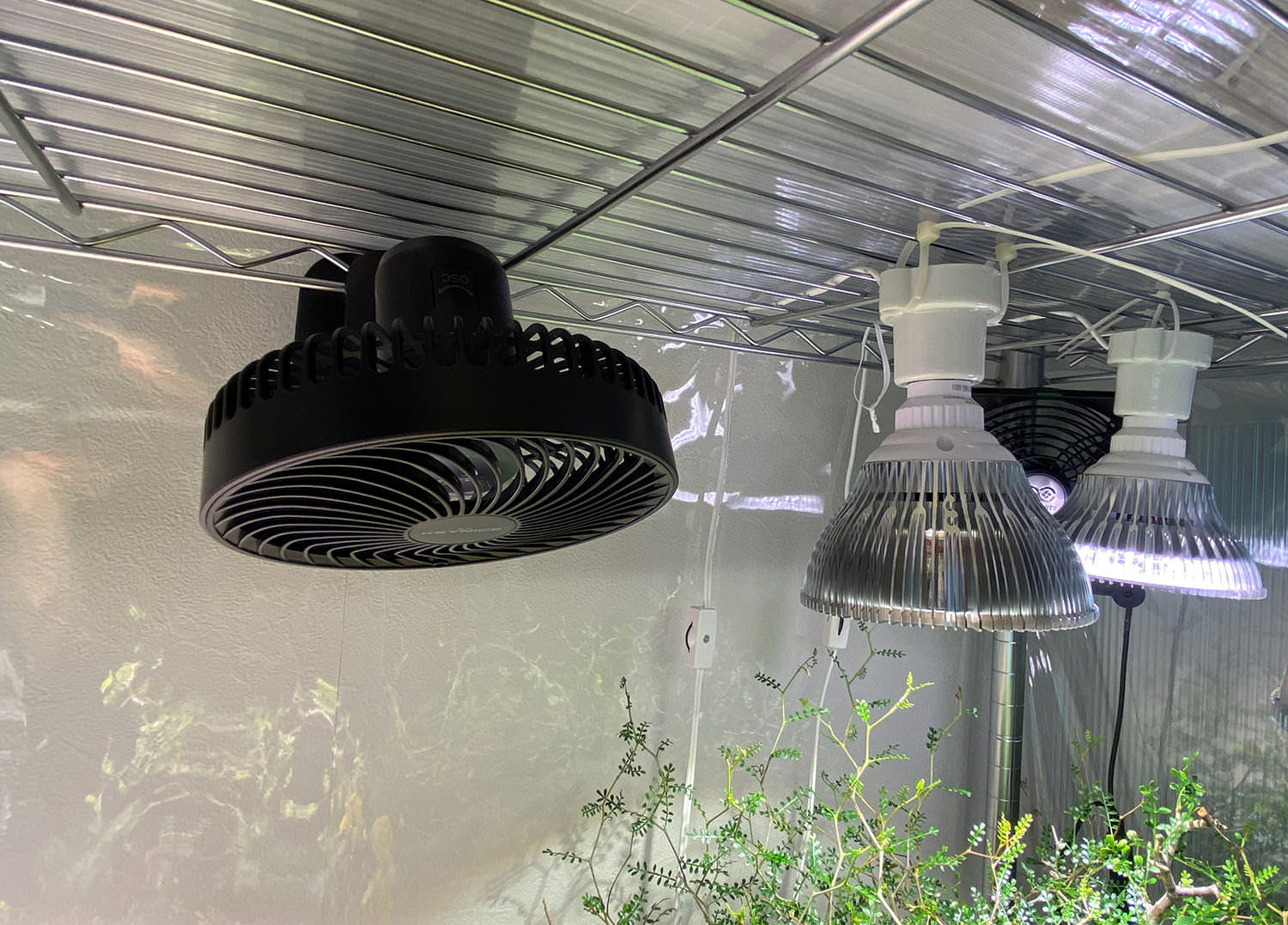 室内温室diy 自動首振り 機能付のusb扇風機 で空気循環を効率化 類似製品２種比較レビュー